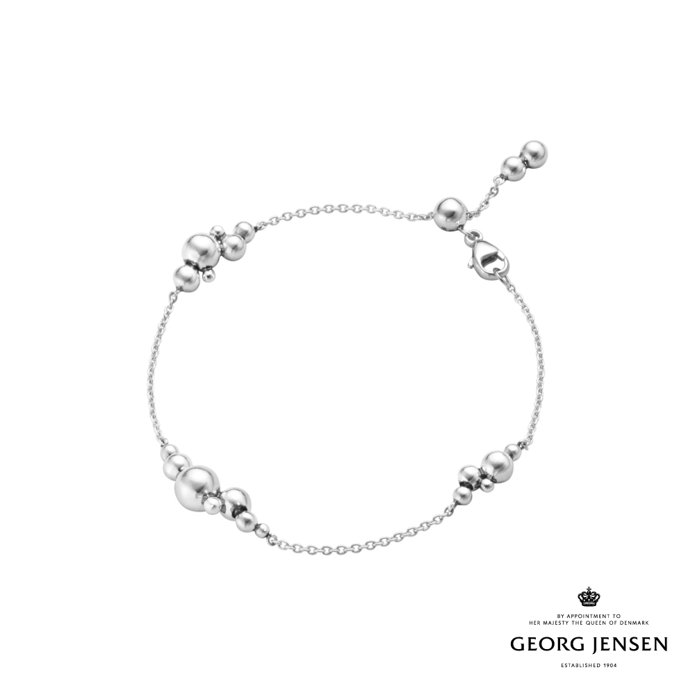 Georg Jensen 喬治傑生 MOONLIGHT GRAPES 鏈式手鏈 純銀手鏈