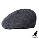 KANGOL-BOILED WOOL 鴨舌帽-深藍色 product thumbnail 1