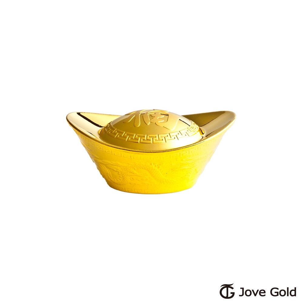 Jove Gold 漾金飾 壹台錢加大版黃金元寶x1-福