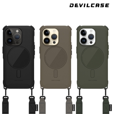 DEVILCASE Apple iPhone 15 Plus 6.7吋 惡魔防摔殼 ULTRA 磁吸版(含戰術背帶-3色)