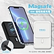 MINIQ 10000 15W快充行動電源 自帶立架 Magsafe磁吸無線充電 台灣製造 product thumbnail 1