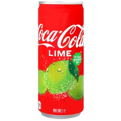 Coca Cola 可口可樂-萊姆風味(250ml)