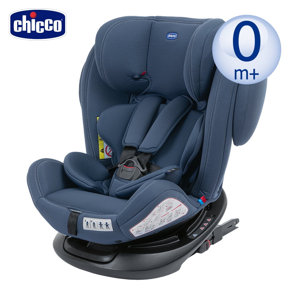 chicco-Unico Plus 0123 Isofix安全汽座-印墨藍