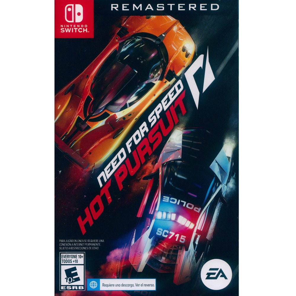 極速快感 超熱力追緝 重製版 Need for Speed: Hot Pursuit Remastered - NS Switch 中英文美版