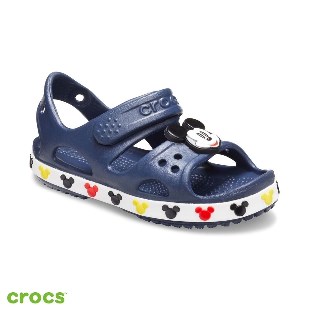 Crocs卡駱馳 (童鞋) 趣味學院迪士尼米奇小涼鞋 206171-410