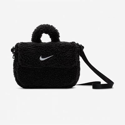 NIKE 側背包 斜背包 小包 運動包 童包 Y NK FX FUR CROSSBODY 黑 FB3039-010 (1832)