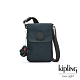 Kipling 沉穩素面藍小巧掀蓋長型斜背包-TISSY product thumbnail 1