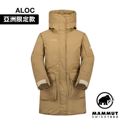 【Mammut 長毛象】 Floeberg HS Thermo Hooded AF 防水保暖羽絨外套 女款 深沙褐 #1010-30350