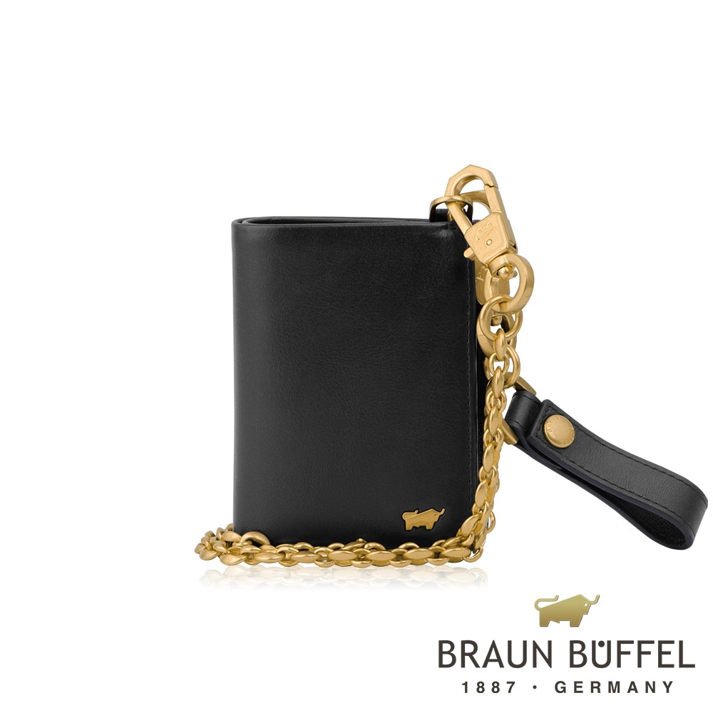 【BRAUN BUFFEL 德國小金牛】RAZNO雷諾名片夾-共2色