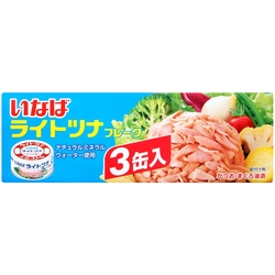 稻葉 三入鰹魚鮪魚罐(70g*3入)