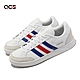 adidas 休閒鞋 Grand Court SE 男鞋 白 藍 紅 皮革 經典 小白鞋 愛迪達 H02029 product thumbnail 1