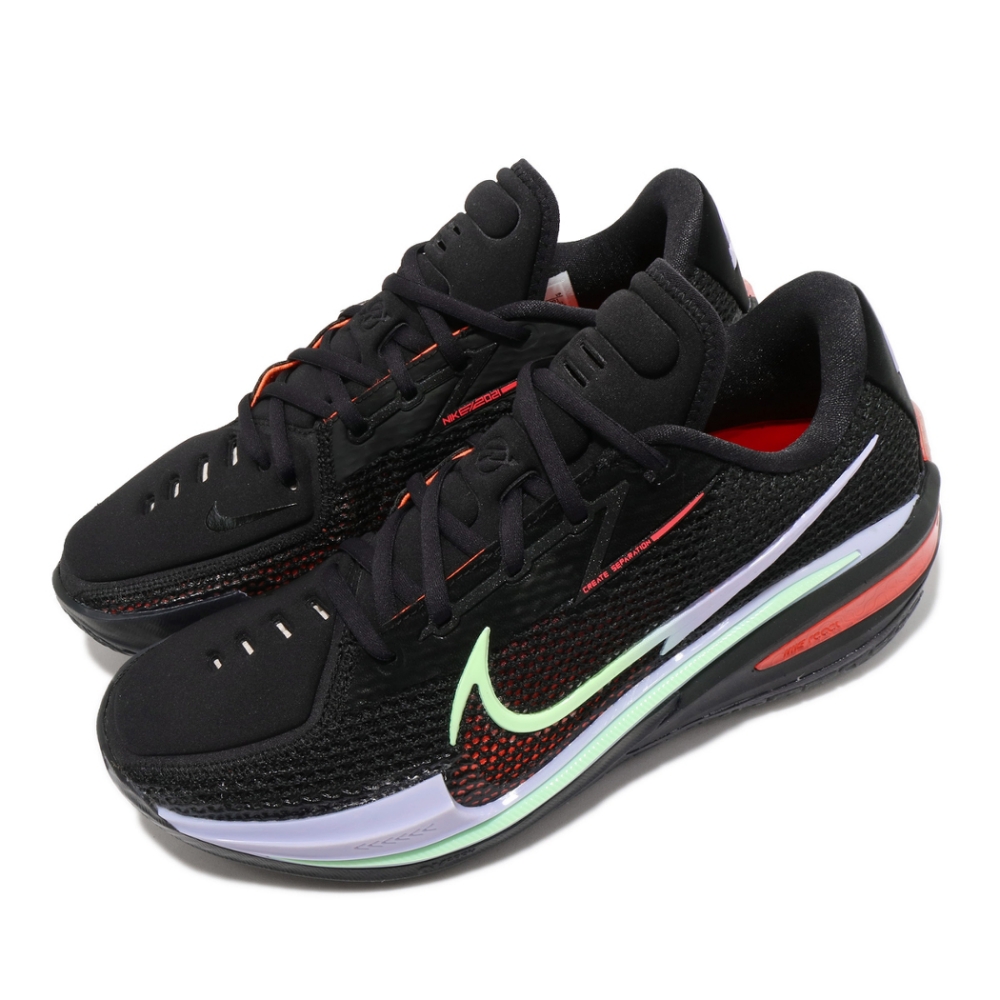 Nike 籃球鞋 Zoom G T Cut EP 男鞋 氣墊 舒適 避震 包覆 支撐 運動 球鞋 黑 紅 CZ0176001