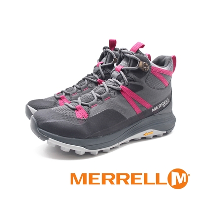 merrell(女)siren 4 mid gore-tex中高筒郊山健行鞋 女鞋-灰桃