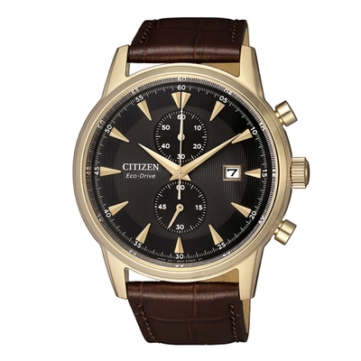 CITIZEN星辰 Chronograph系列 光動能計時腕錶 禮物推薦 畢業禮物 42.5mm/CA7008-11E