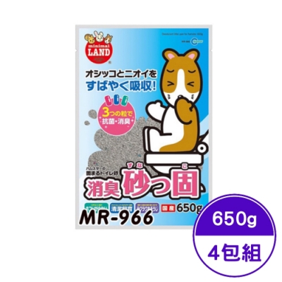 MARUKAN MK消臭凝固鼠砂 650g (4包組) (MR-966)