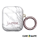 美國 LuMee AirPods 時尚質感保護套 - 白大理石 product thumbnail 1