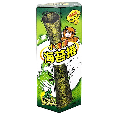 泰國 小浣熊海苔捲 3入組 (2種口味可選)