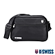 K-SWISS CT LEATHER BAG BIG 2皮革側背包(大)-黑 product thumbnail 1