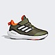 Adidas EQ21 Run 2.0 EL K [GY4365] 中童 慢跑鞋 運動 休閒 緩震 魔鬼氈 包覆 橄欖綠 product thumbnail 1