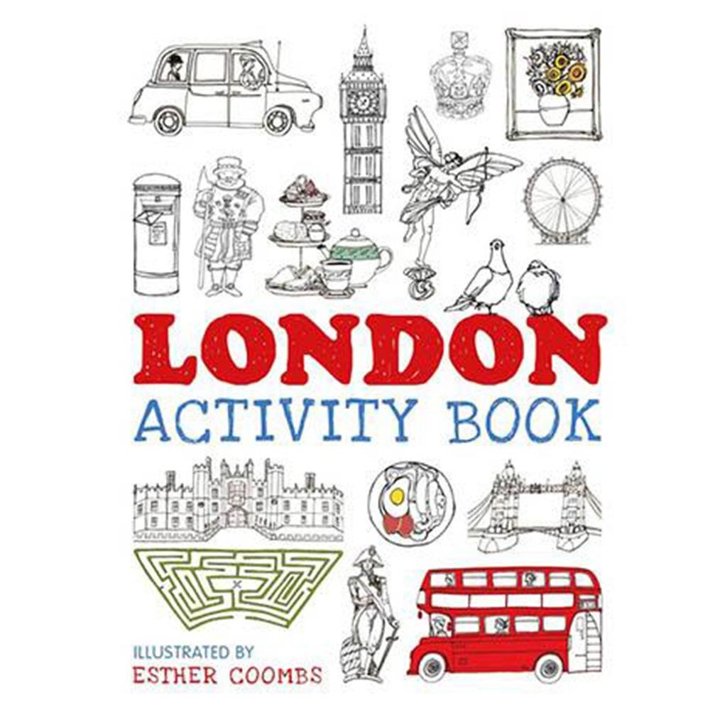 London Activity Book 倫敦創作著色本 | 拾書所