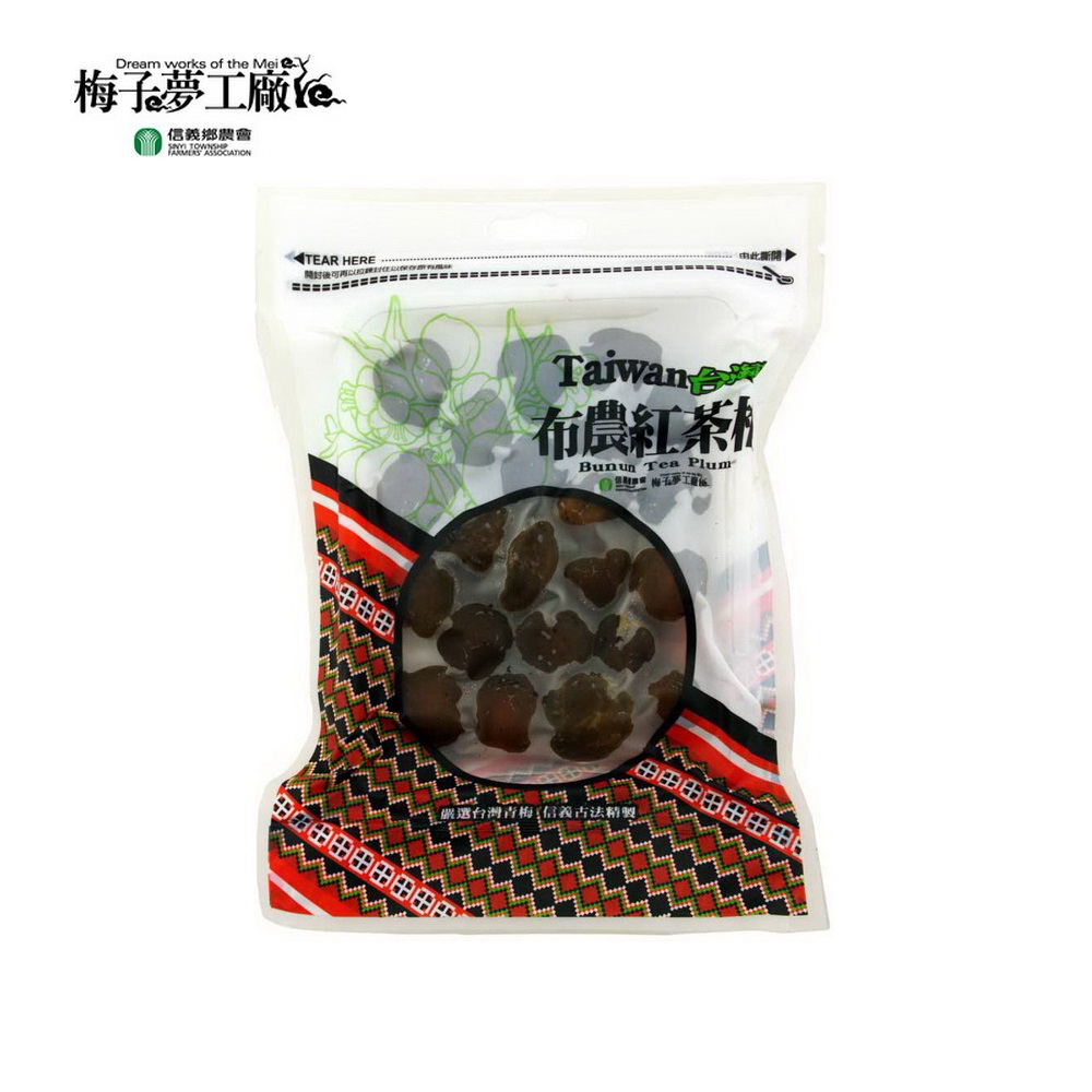 信義鄉農會 布農紅茶梅 200g/包