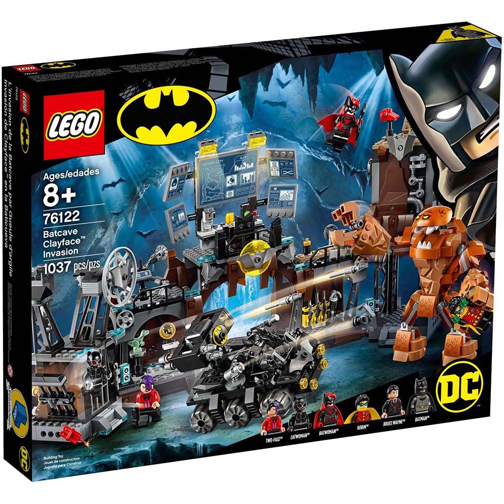 樂高LEGO 超級英雄系列 - LT76122 Batcave Clayface Inva
