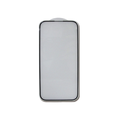 KINGSMAN金士曼-iPhone15 Plus/Pro滿版電鍍鋼化玻璃蘋果手機螢幕保護貼1片/盒-黑框(耐刮抗指紋保護膜,鏡面觸控流暢)