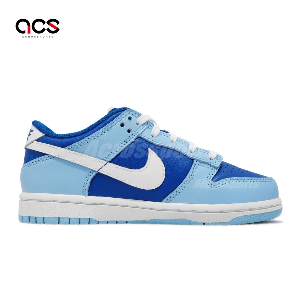 Nike Dunk Low Retro QS PS 童鞋中童藍深藍經典皮革親子鞋DV2635-400