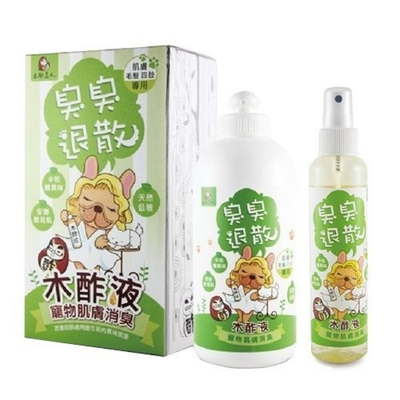 【2入組】DAWOKO木酢達人-肌膚消臭木酢液 1000ml+150ml (DA-03)(購買第二件都贈送寵鮮食零食*1包)