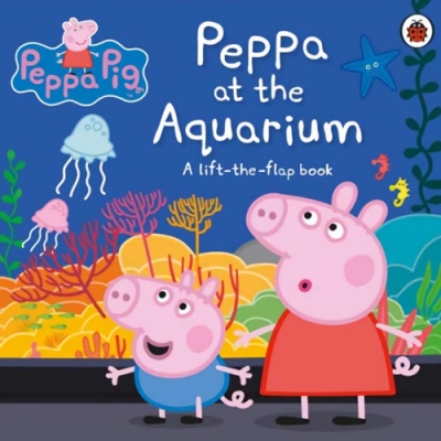 Peppa Pig：Peppa At The Aquarium 佩佩豬參觀水族館翻翻書