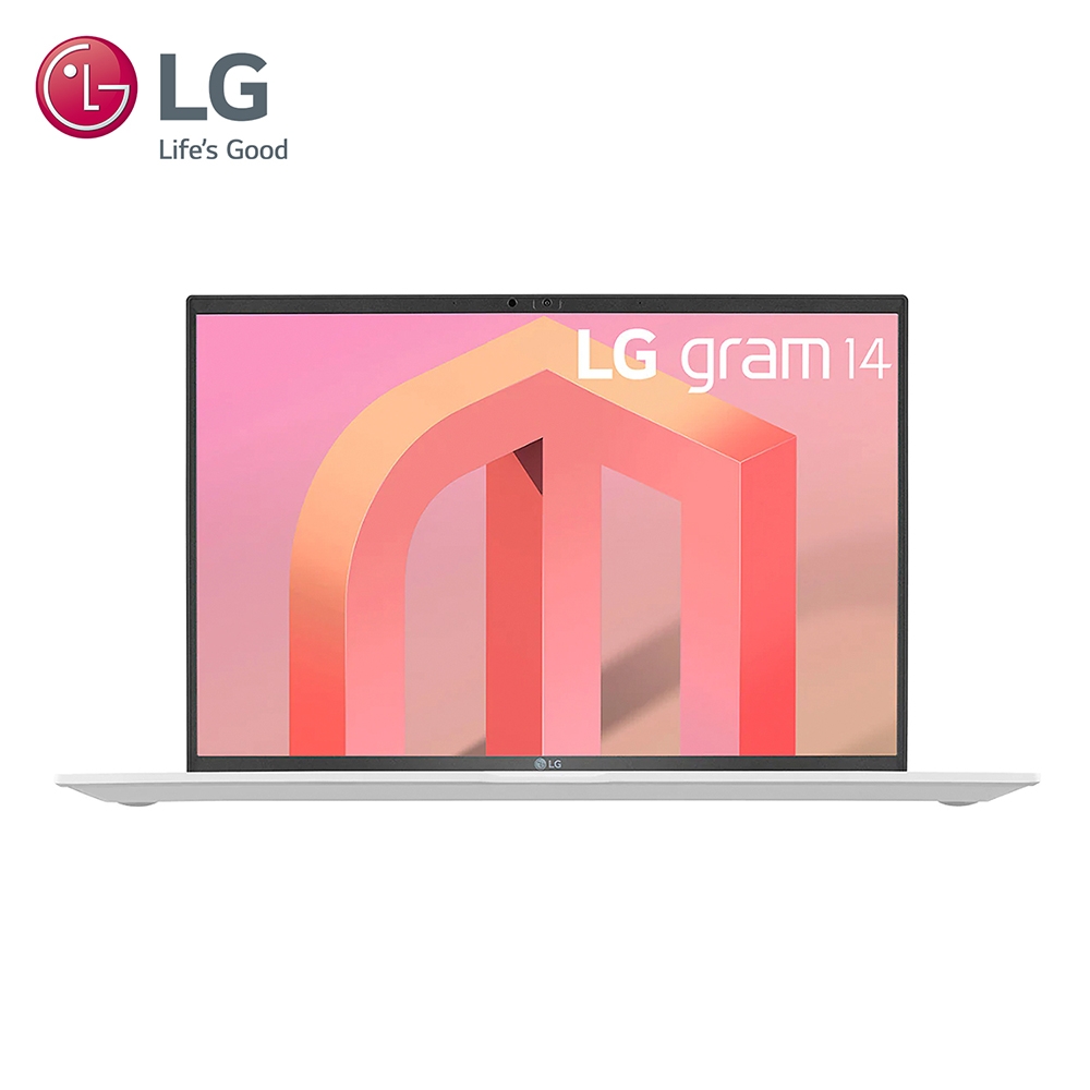 LG 樂金 Gram 14Z90Q-G.AR54C2 14吋輕薄筆電(i5-1240P/8G/512GB SSD/Win11HOME/冰雪白)