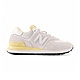 New Balance 男鞋 女鞋 灰鵝黃 麂皮 經典 網布 休閒鞋 U574LGWM product thumbnail 1