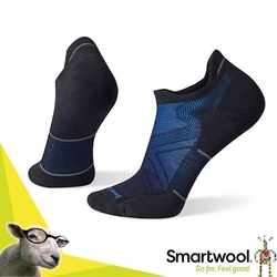 SmartWool 美麗諾羊毛 機能跑步局部輕量減震踝襪(2入)_黑色