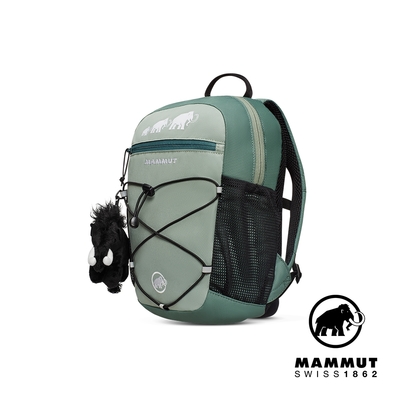 【Mammut 長毛象】First Zip 16L 新款-兒童後背包 玉石綠/深玉石綠 #2510-01542