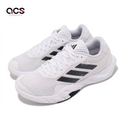 adidas 訓練鞋 Amplimove Trainer W 女鞋 白 黑 輕量 緩震 透氣 多功能 健身 愛迪達 IF0958