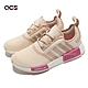 adidas 休閒鞋 NMD R1 W 襪套 運動 女鞋 愛迪達 經典款 boost避震 穿搭 卡其 粉 GZ7998 product thumbnail 1