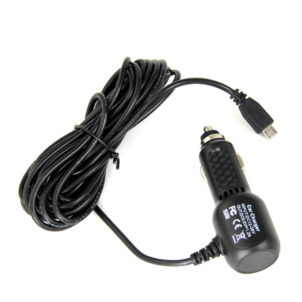 ERIC 艾瑞克 Micro USB 5V/1.2A 車載專用車充線(4米長)-快