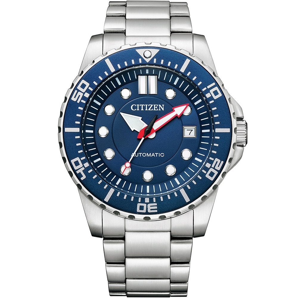 CITIZEN 星辰 水鬼潛水型運動錶(NJ0121-89L)43mm/藍