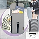 M.E 出國旅行RFID防盜掛脖/斜背戶外貼身小包/護照證件包 淺灰 product thumbnail 1