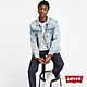 Levis 男款 牛仔外套 寬鬆休閒版型 淺藍水洗 product thumbnail 2