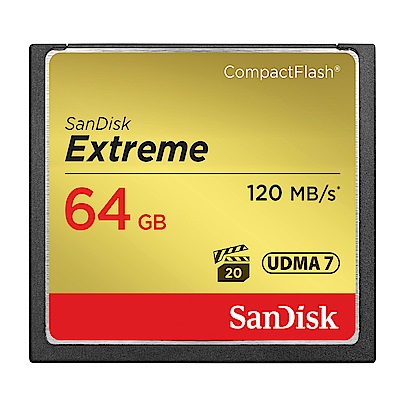 SanDisk Extreme CF 64GB 記憶卡 120MB 公司貨