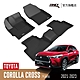 3D 卡固立體汽車踏墊 TOYOTA Corolla Cross 2019~2023 汽油版 product thumbnail 2
