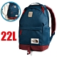 The North Face DAYPACK 超輕多功能後背包22L_深藍/巴羅洛紅 N product thumbnail 1