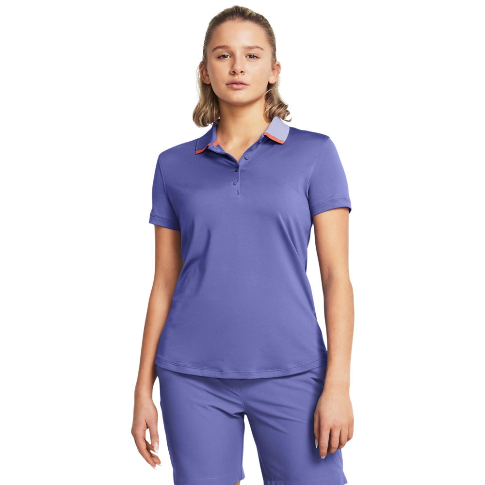 【UNDER ARMOUR】女 Playoff Pitch 短POLO_1382815-561