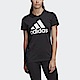 Adidas W Bos Co Tee FQ3237 女 短袖 上衣 T恤 亞洲版 運動 訓練 休閒 基本款 黑白 product thumbnail 1