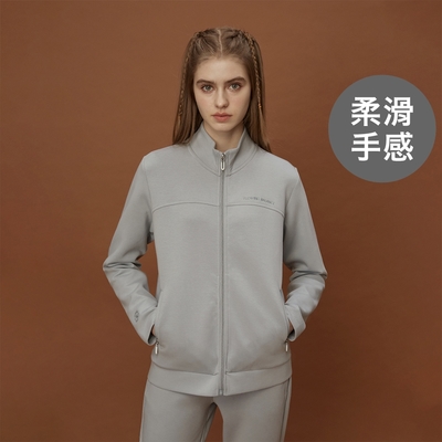 GIORDANO 女裝空氣棉立領外套 G-MOTION系列 - 69 石礦灰藍