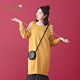 【Dailo】條紋袖圓球帽繩-針織衫(三色) product thumbnail 1