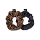 Nike 髮圈 Gathered Scrunchie 兩入 兩色 彈力 綁頭髮 柔韌 豹紋 N100245598-8OS product thumbnail 1