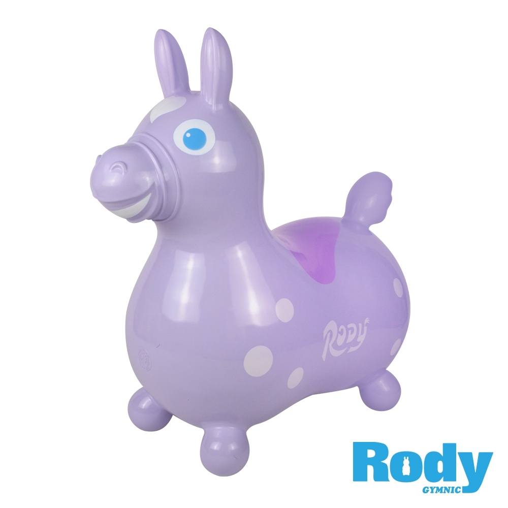 RODY跳跳馬-亞規限定版附打氣筒-粉紫色(義大利原裝進口)