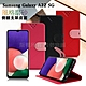 NISDA for Samsung Galaxy A22 5G 風格磨砂支架皮套 product thumbnail 1